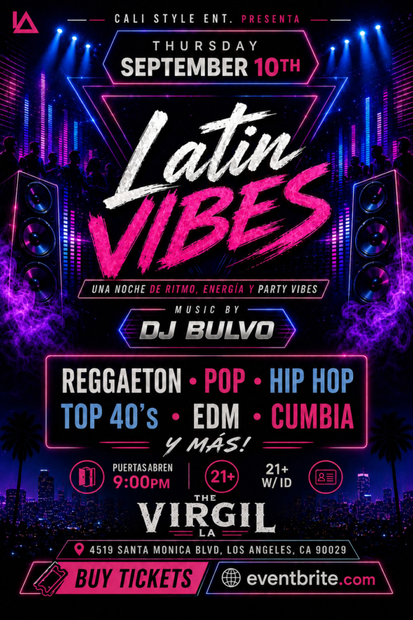 latin vibes night